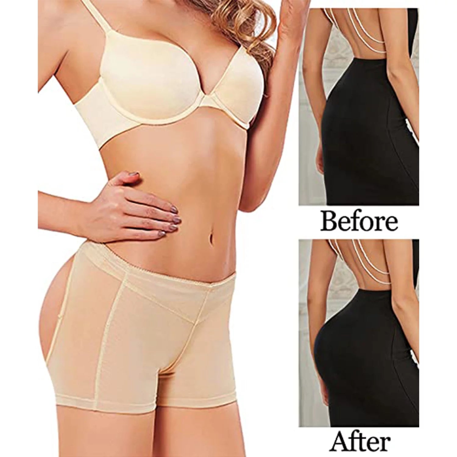 Women Butt Lifter Body Shaper Booty Enhancer Lifting Underwear Net Yarn Panties Instantly Gives You a Bigger Butt Shorts